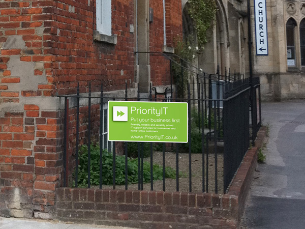 Fernleigh House, Church Street: where Priority IT first began providing IT support in Trowbridge.