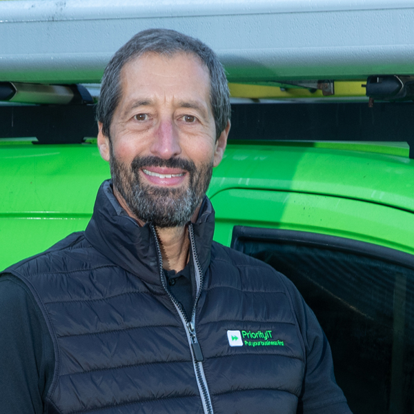 David Blackman, Data Comms and Installer, Priority IT.