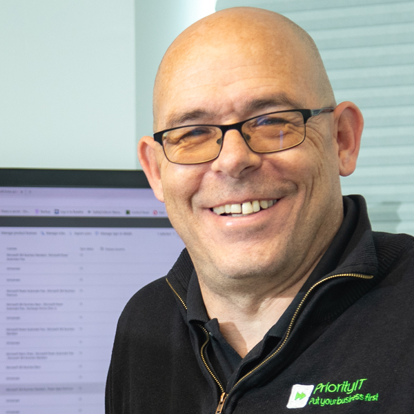 Peter Hopkins, Senior Tech, Priority IT.